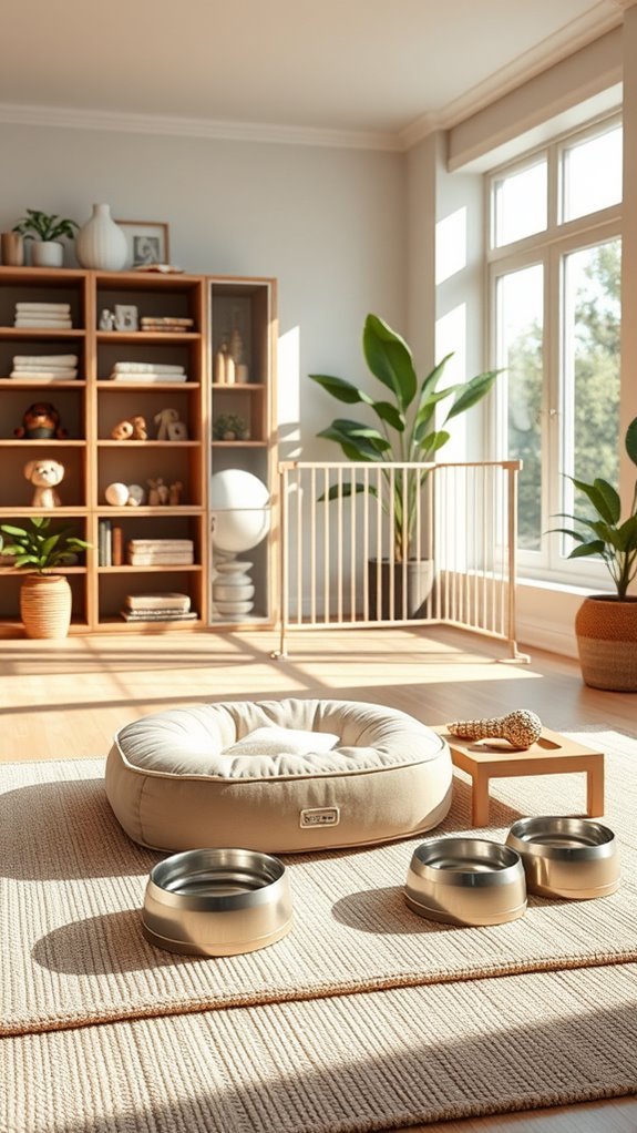 stylish pet friendly space design