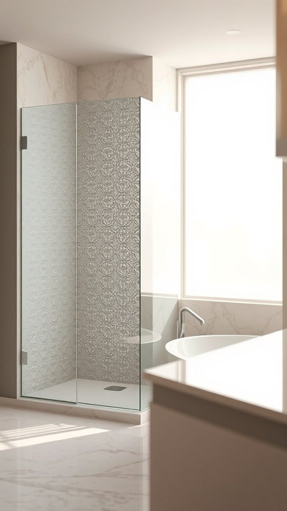 stylish privacy for bathrooms