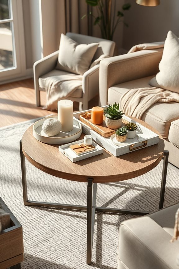 stylish side table transformation