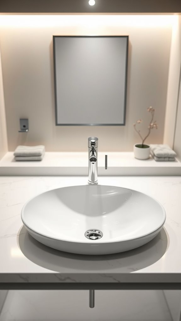 stylish sink and faucet