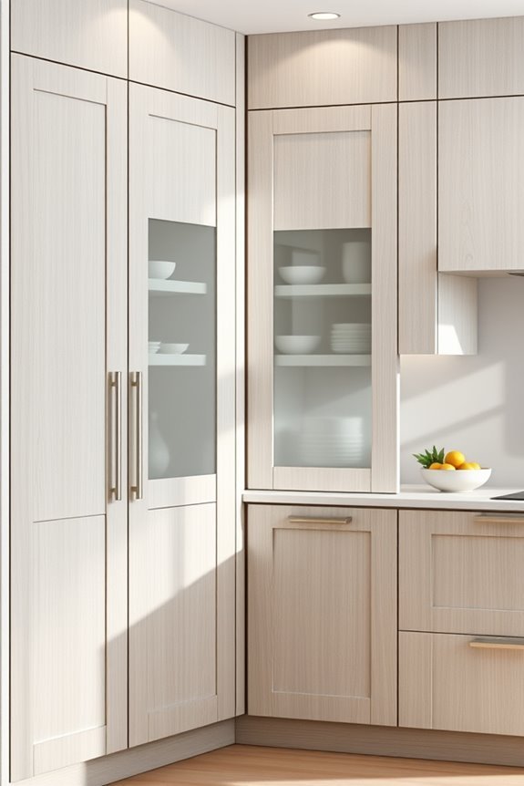 stylish sliding door cabinets