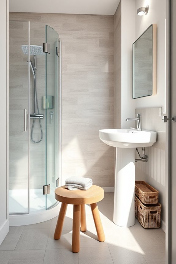stylish small stool addition