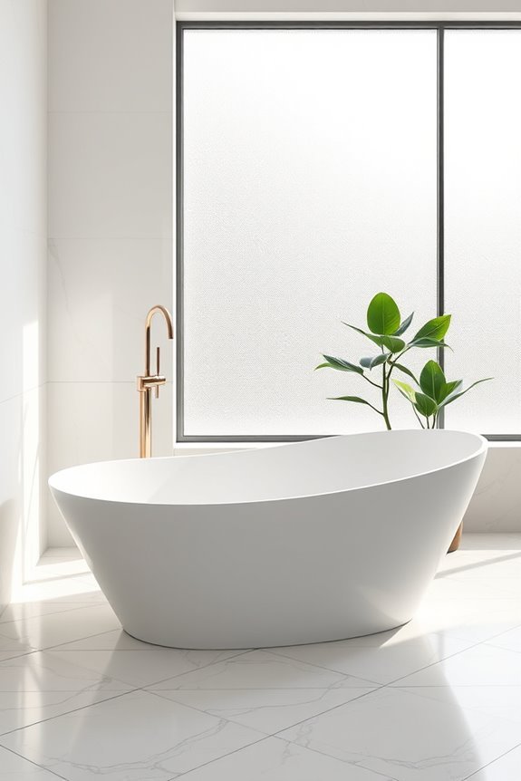 stylish space saving bathtub solution