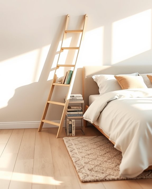 stylish space saving book display