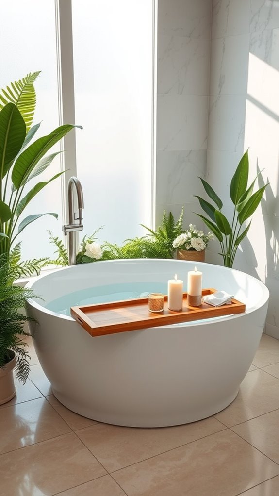 stylish space saving corner bathtubs
