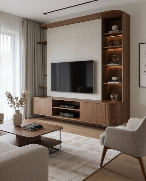 stylish space saving corner unit
