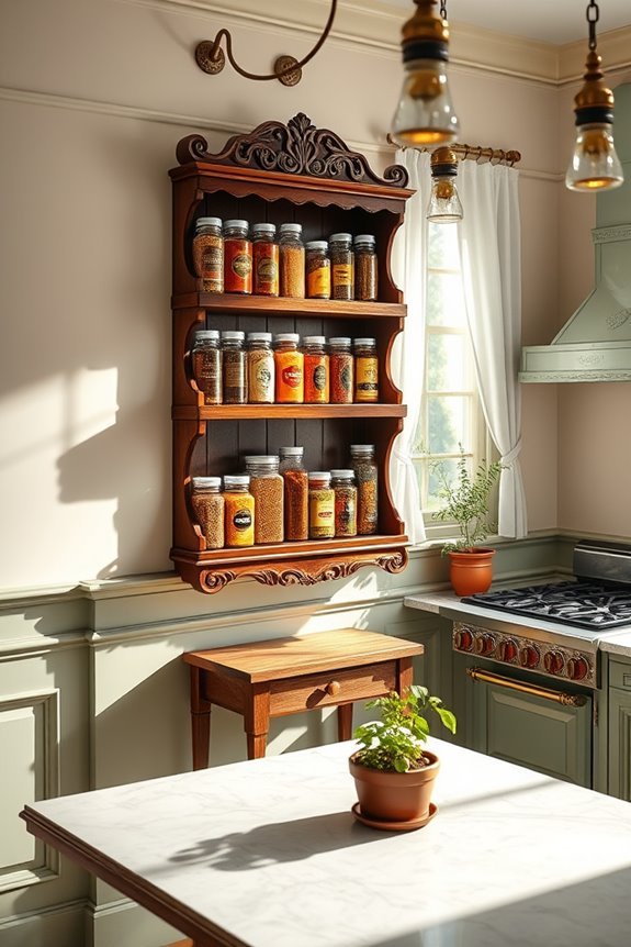 stylish spice organization solution