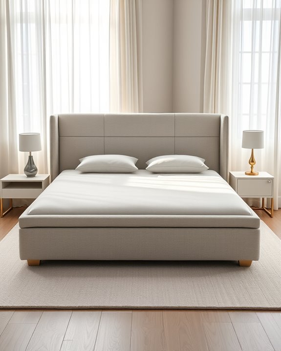 stylish storage bed solution