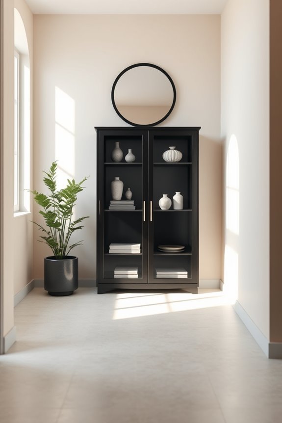 stylish storage entryway solution