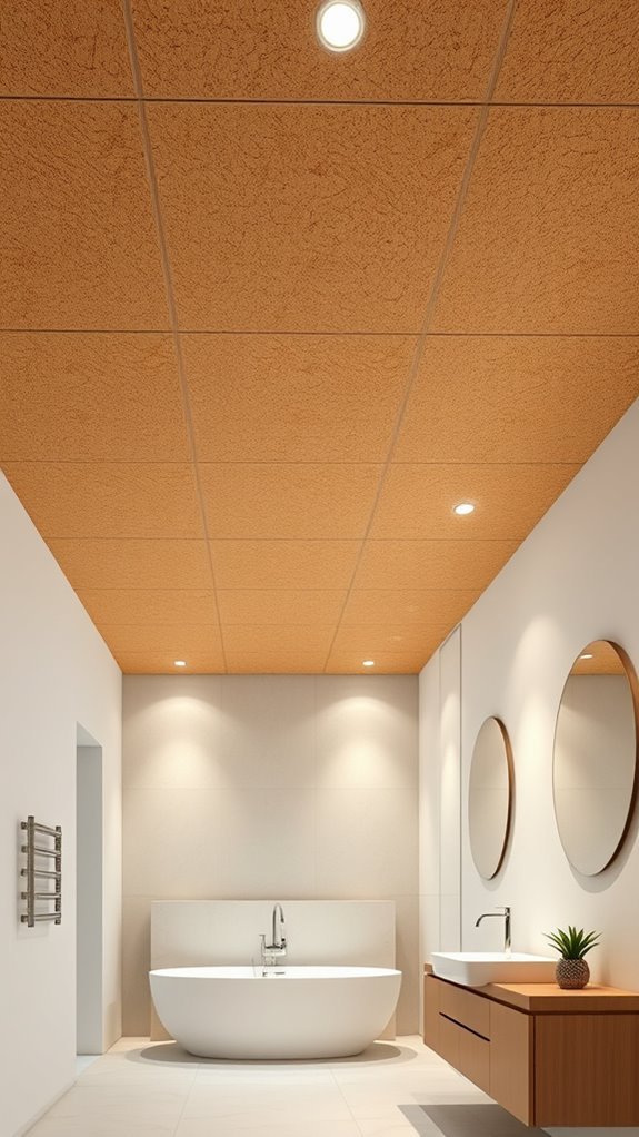 stylish sustainable soundproof ceiling
