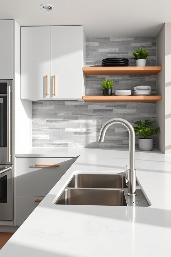 stylish textured tile backsplashes