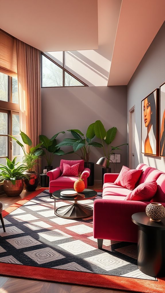 stylish three dimensional curtains