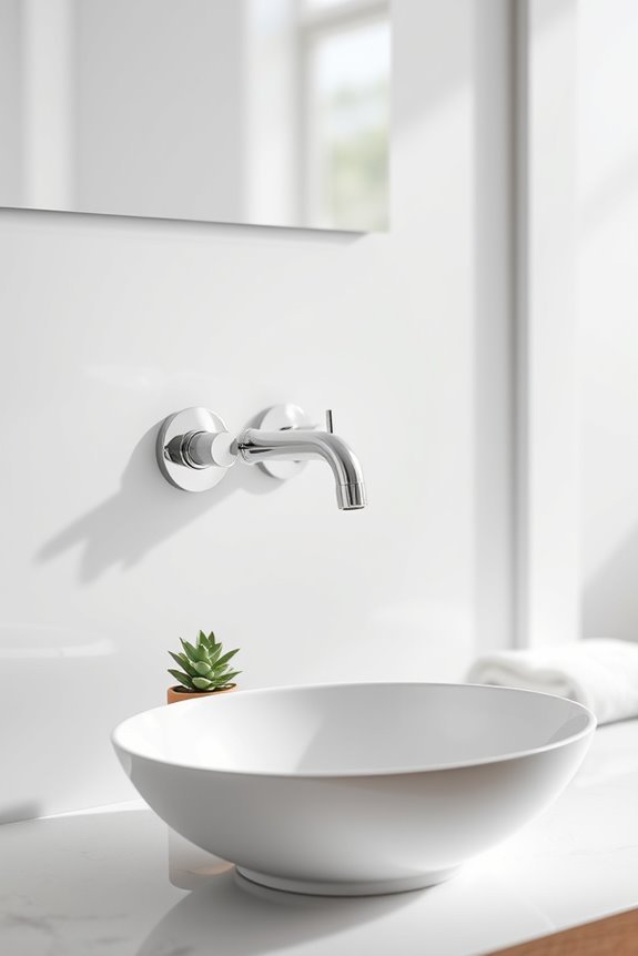 stylish vintage wall faucet