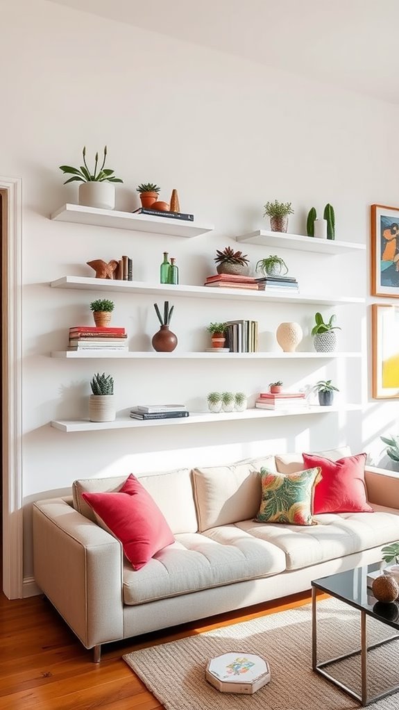 stylish wall mounted storage solution