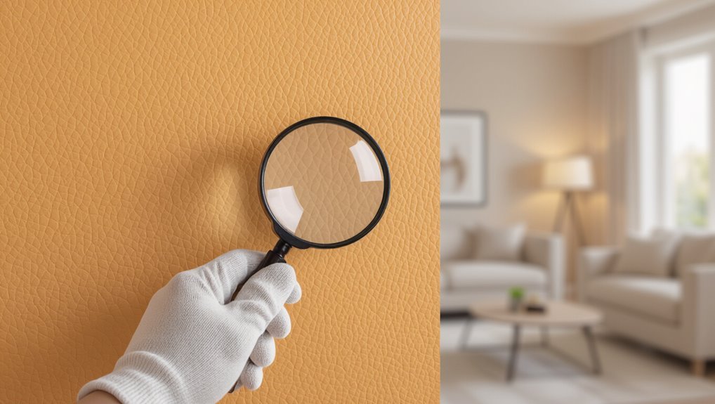 subtle bumpy drywall finish