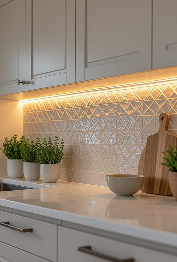 subtle contour lighting highlights details