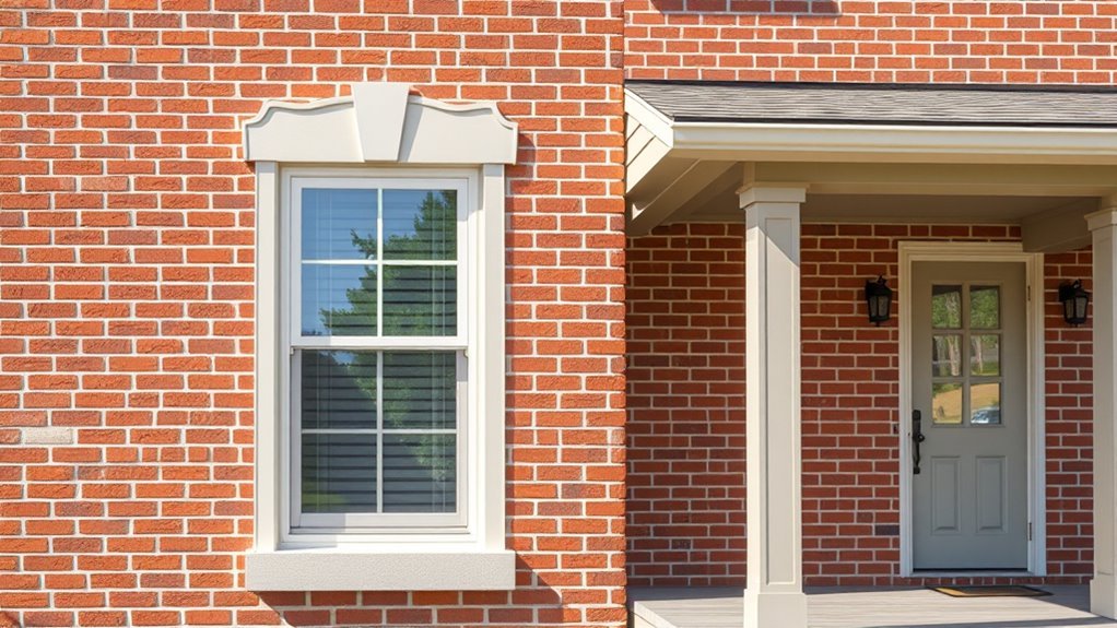 subtle contrasting neutral trims