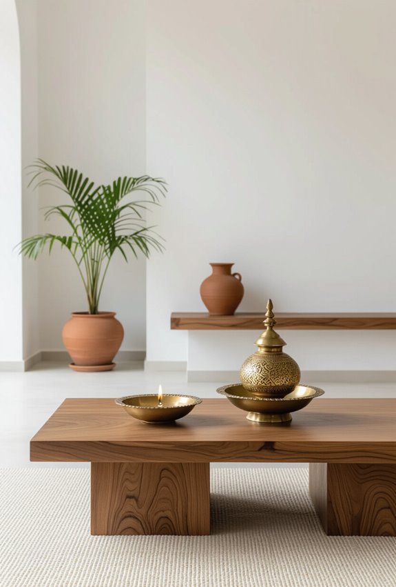 subtle indian minimalist warmth
