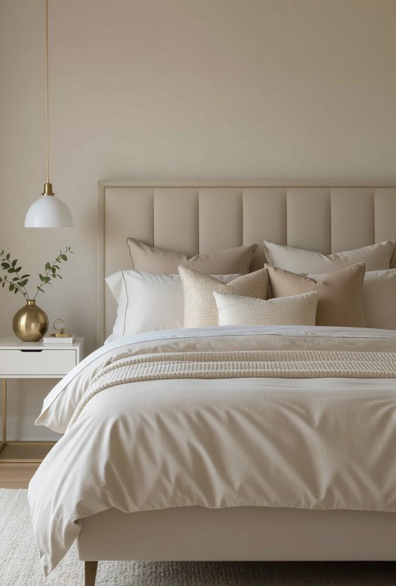subtle metallic accents elevate elegance