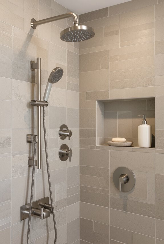 subtle modern brushed metal