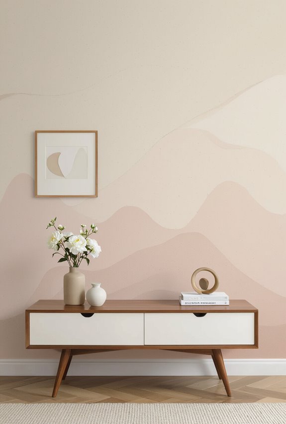 subtle muted ombre gradient