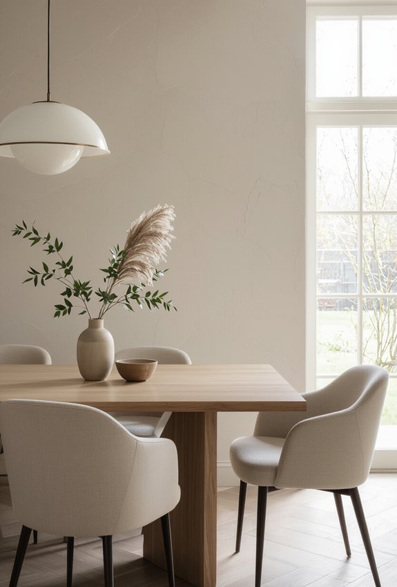 subtle textured plaster depth
