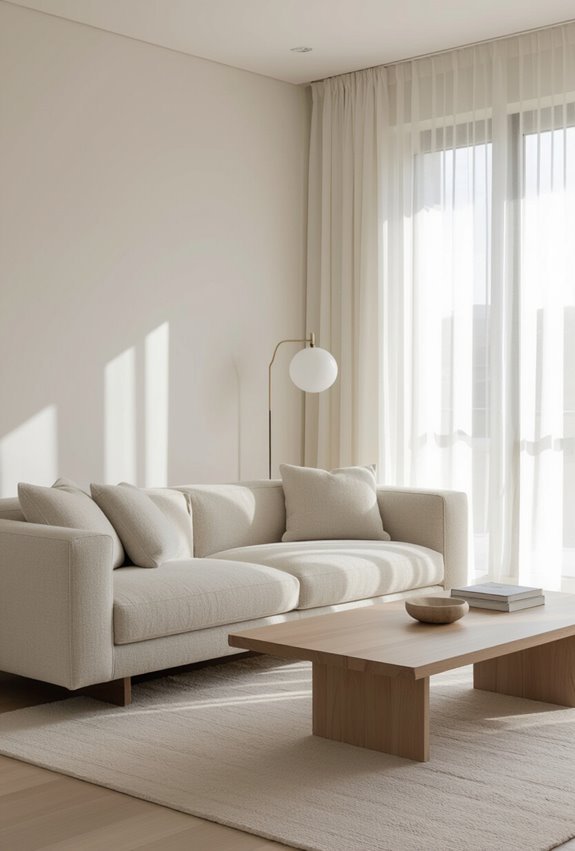 subtle textures restrained large patterns