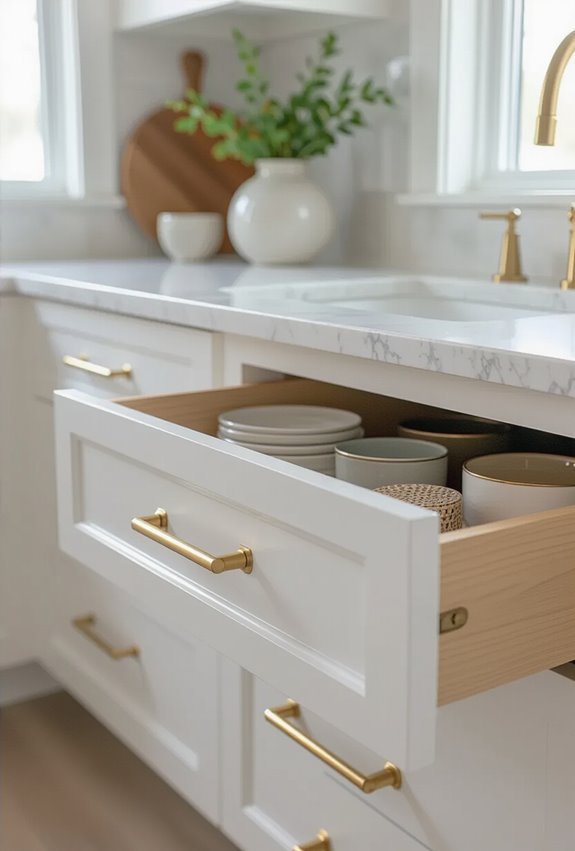 subtle vintage to modern metallics