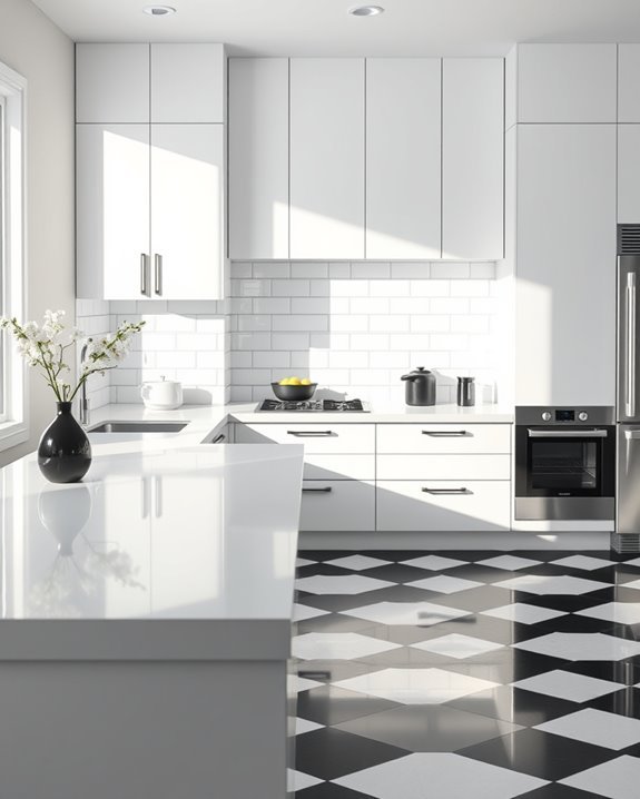 subway tile kitchen accents