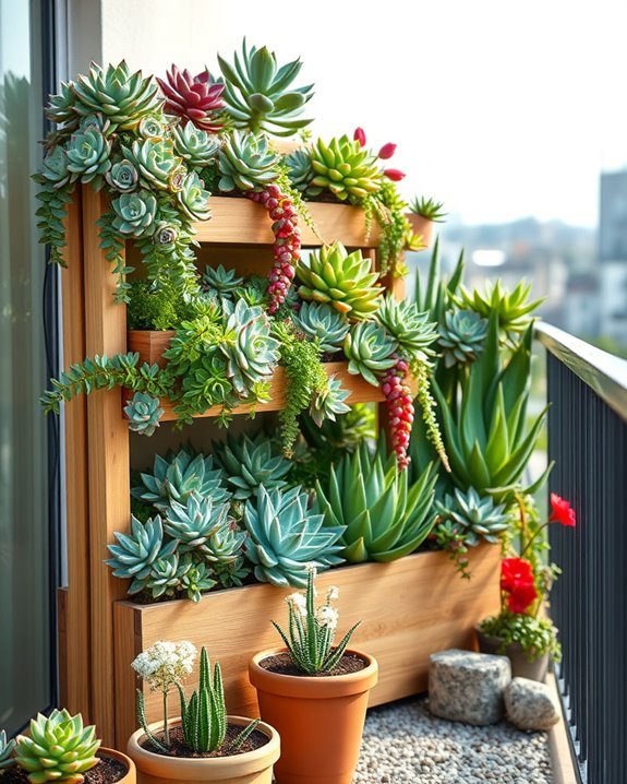 succulent balcony gardening tips