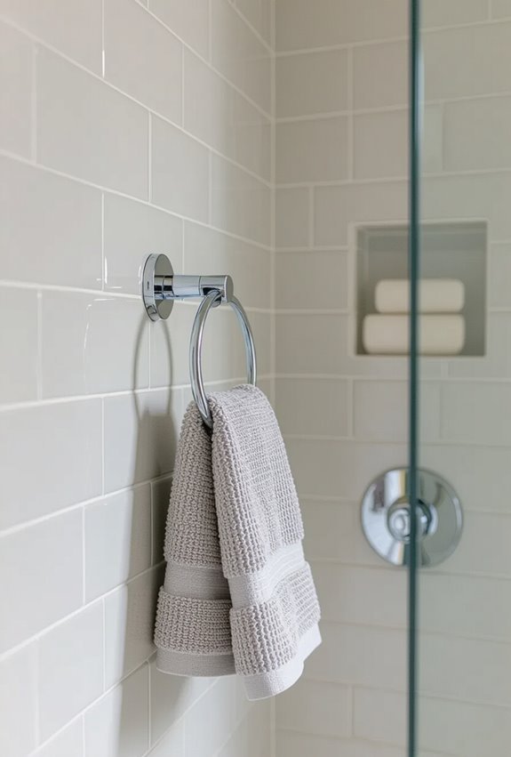 suction cup towel holders for tiled