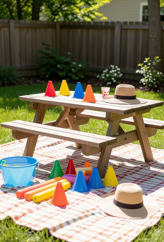 sun safe hydrated supervised play