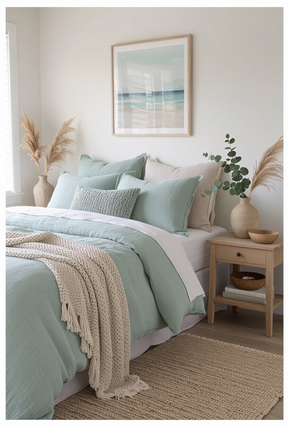 sun washed neutrals with seaglass