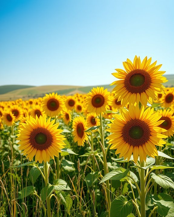 sunflower photography and care