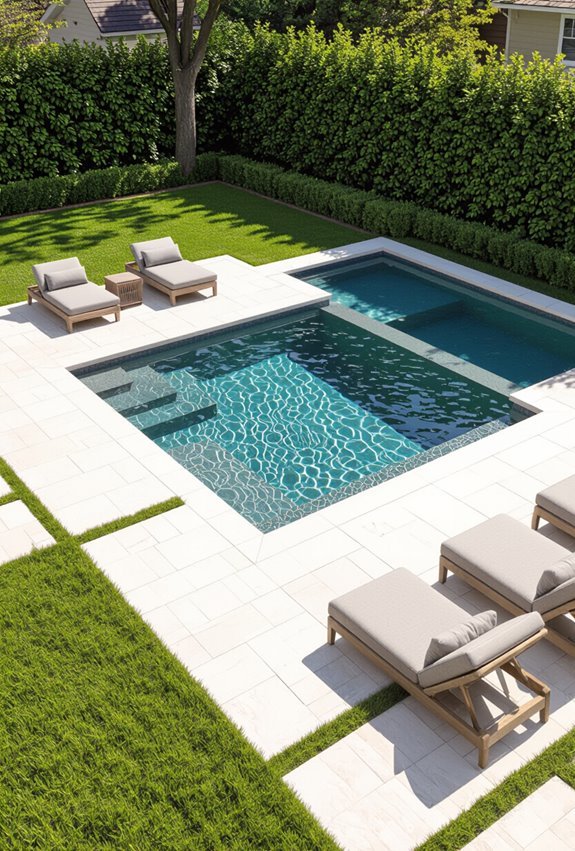 sunken deck enhances connectivity