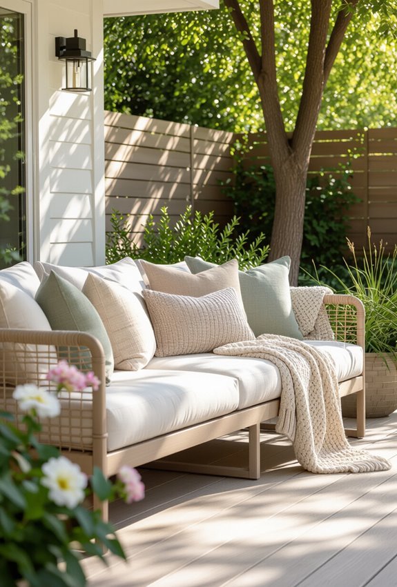 sunproof cushions and throws