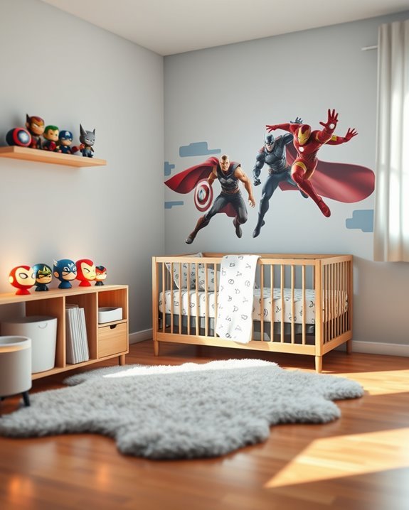 superhero themed nightlights for kids