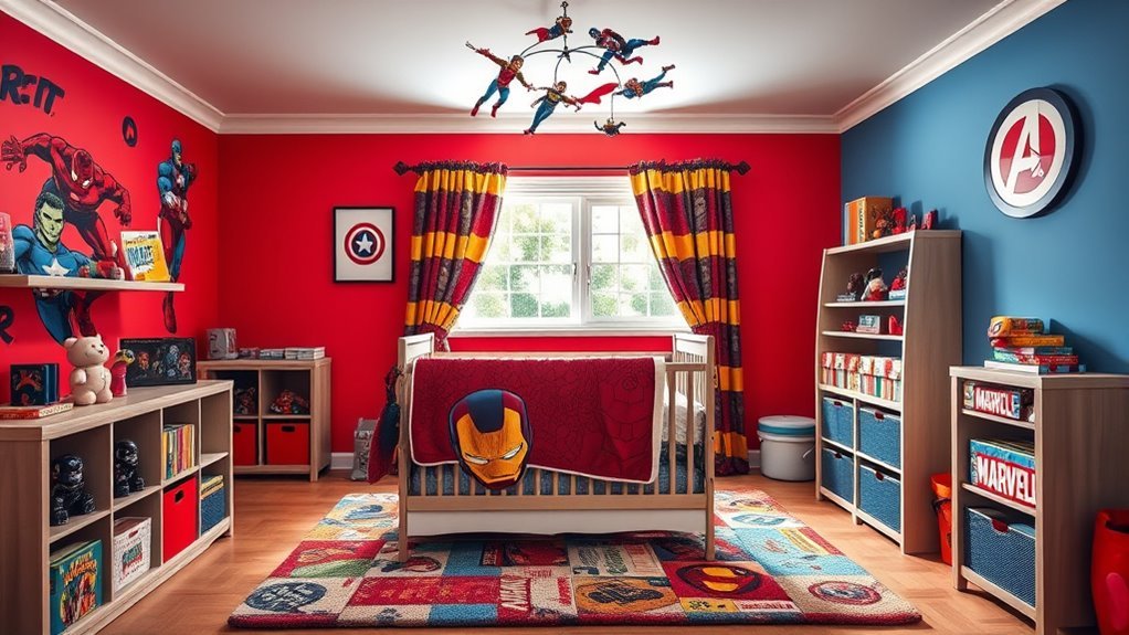 40 Avengers Kids Room Ideas to Build a Superhero-Themed Nursery