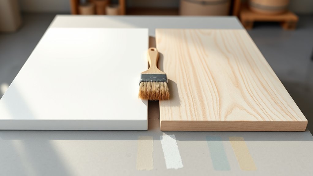 surface type affects drying