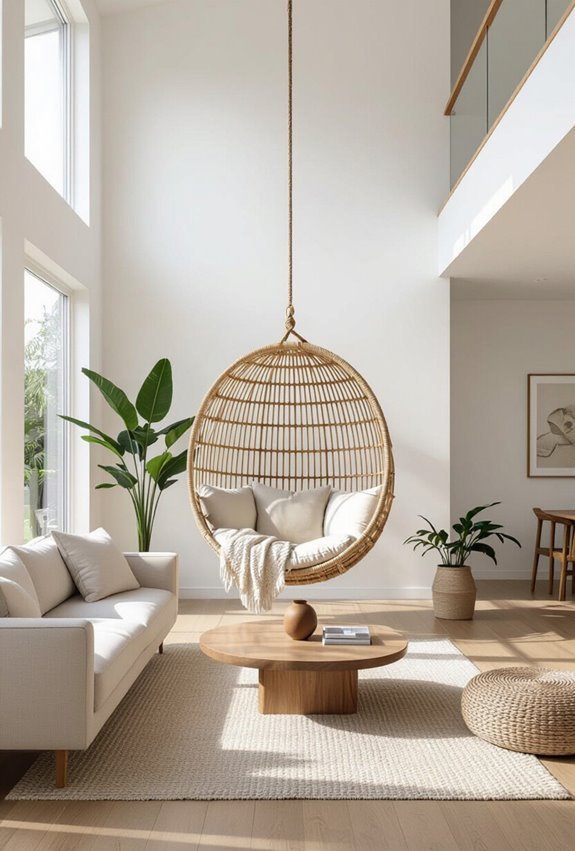 suspend a cozy hanging chair