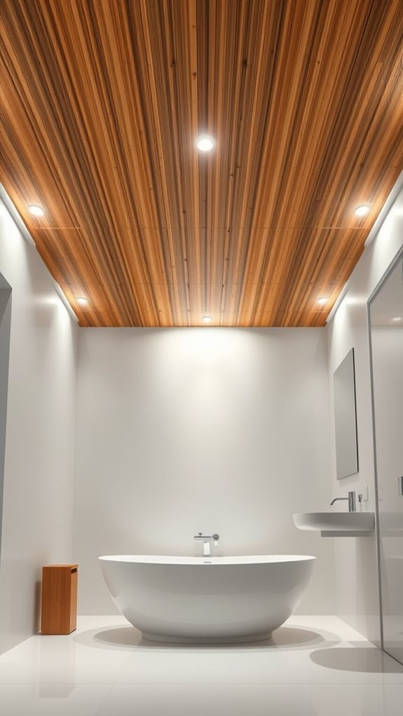 sustainable bamboo ceiling panels
