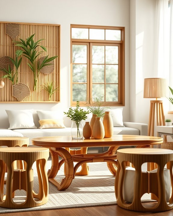 sustainable bamboo craft creations