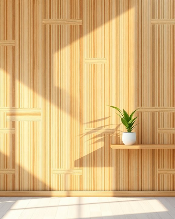 sustainable bamboo wallpaper designs