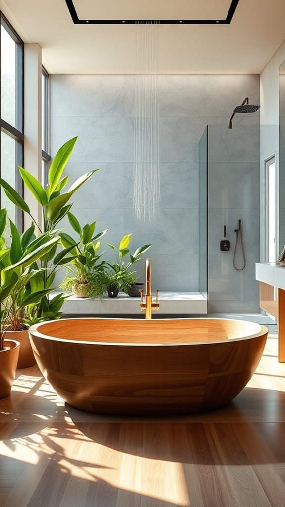 sustainable bathroom design elements