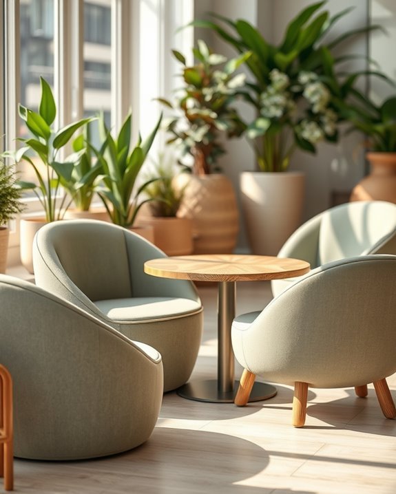 sustainable cafe furniture choices