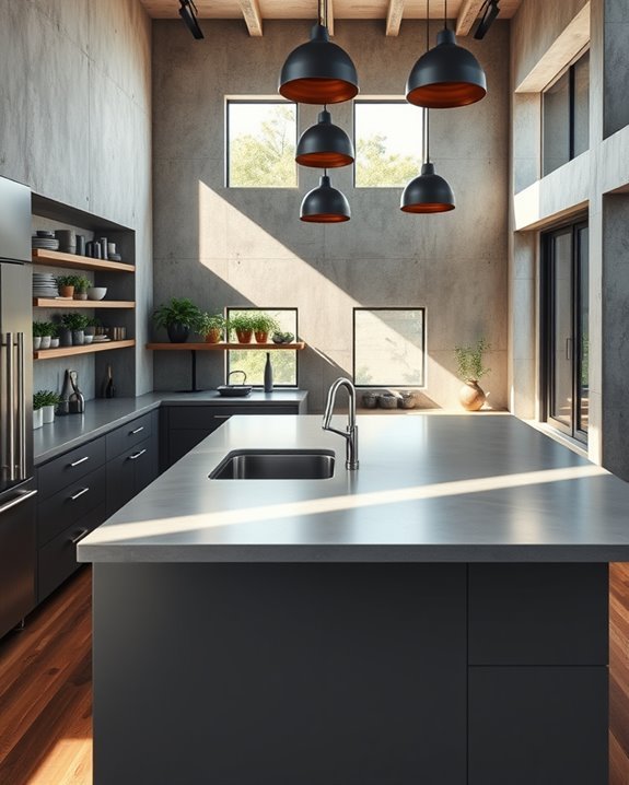 sustainable chic kitchen design