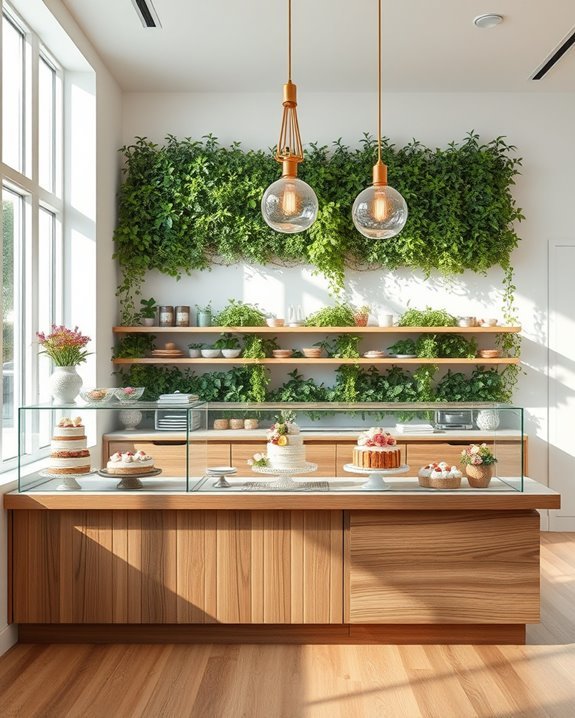 sustainable design for cake shop