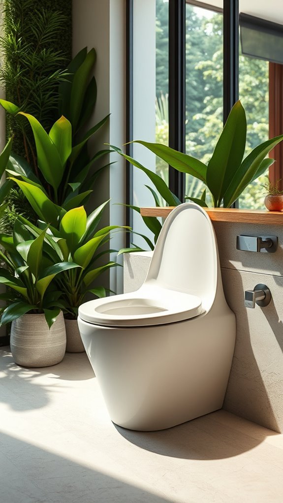 sustainable eco friendly bar toilets