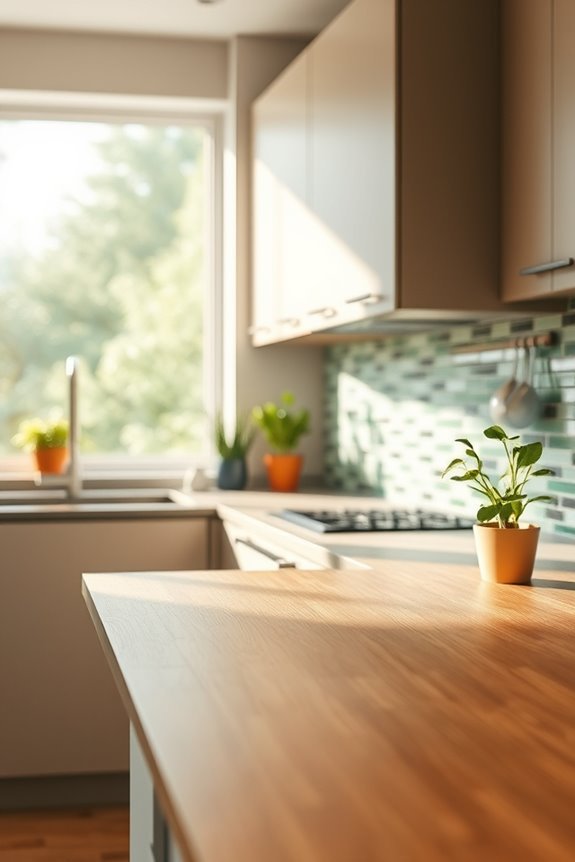 sustainable kitchen backsplash options