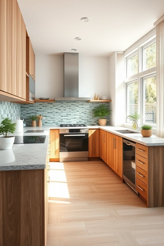 sustainable kitchen materials choice